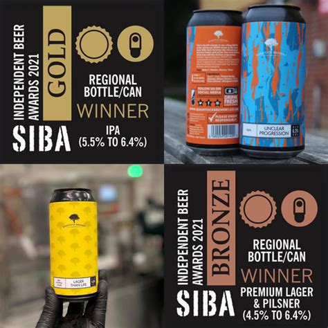 Siba Award Wins Quantock Brewery