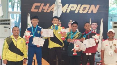 Sumut Raih Empat Medali Emas Dari Wushu Di Popnas Sumsel