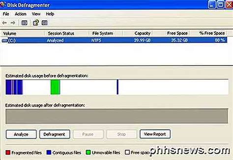 Defragmentierung Ihrer Festplatte In Windows XP 7 8 De Phhsnews