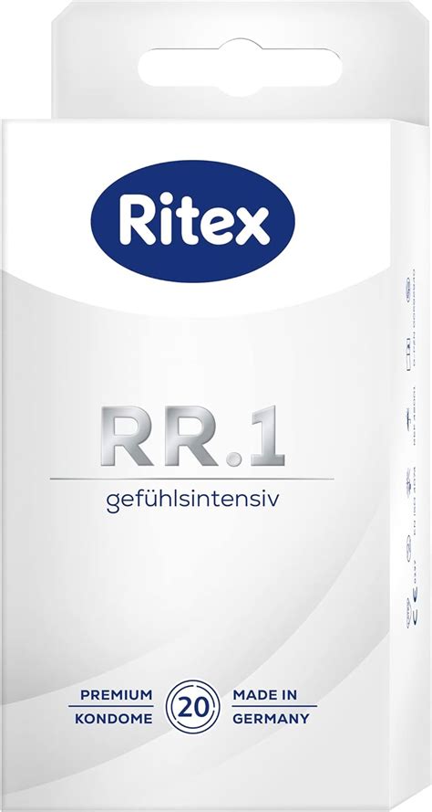 Ritex RR 1 Kondome gefühlsintensiv für besonders intensives Empfinden