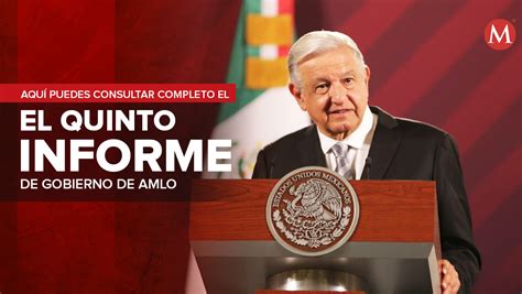 Consulta aquí el Quinto Informe de Gobierno de AMLO completo Grupo Milenio