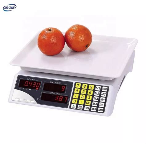 Electronic Price Computing Scale For Shop Digital Weighing Scales 30kg