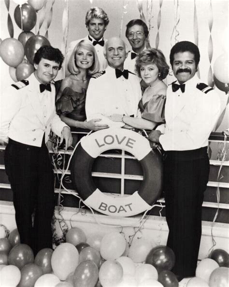 The Love Boat Captain Stubing & his crew ready to welcome you aboard ...