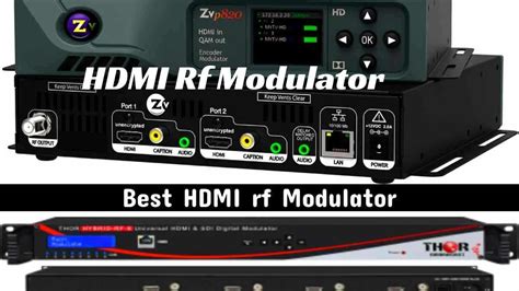 HDMI Rf Modulator - Go WebMd - 2022