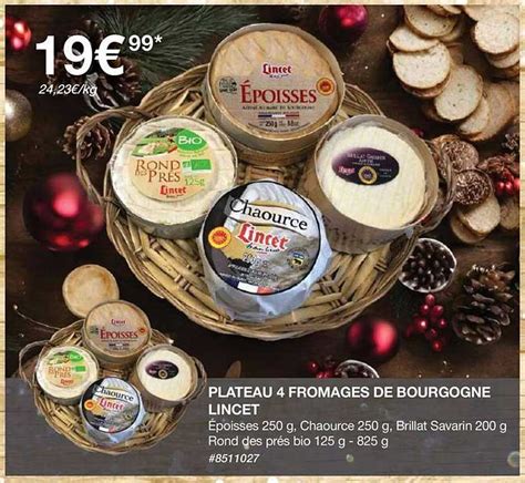 Promo Plateau 4 Fromages De Bourgogne Lincet Chez Costco ICatalogue Fr