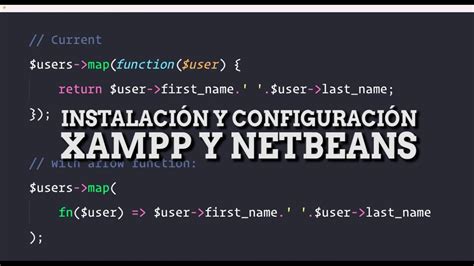 Instalación y configuración de xampp y netbeans YouTube