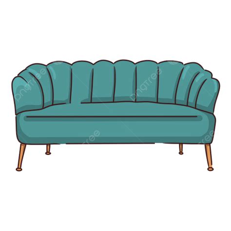 Turquoise Color Sofa Vector Sofa Sofa Single Sofa Design PNG