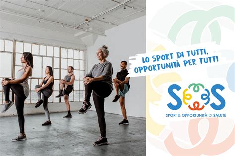 Presentato Il Logo Del Progetto S O S Sport Opportunit Di Salute