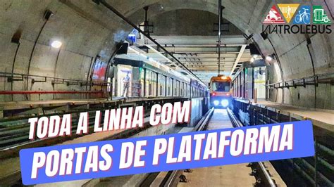 Metr Conclui Instala O Das Portas De Plataforma Na Linha Lil S