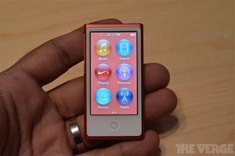 Apples New Ipod Nano Hands On Photos And Video The Verge