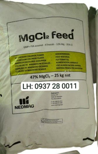 MAGNESIUM CHLORIDE MgCl2 FEED Hà Lan Mới 100 giá 15 000đ gọi