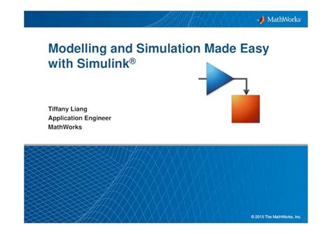 Pdf S Modelling And Simulation Made Easy With Simulink What Is