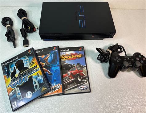 Playstation Ps Fat Console Bundle Scph Cont Games Tested