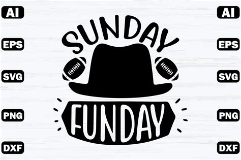 Sunday Funday Graphic By Designmaster · Creative Fabrica