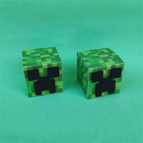 Caixa Cubo Minecraft Elo7 Produtos Especiais