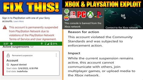 Alert Players Are Getting Their Account Console Permanently Ban With