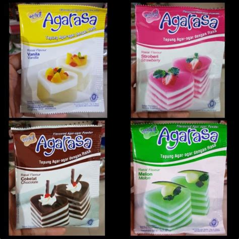 Jual NUTRIJELL AGARASA 10GR Tepung Agar Agar Dengan Rasa Vanila