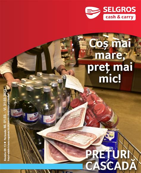 Catalog Selgros Preturi Cascada La Produse Martie