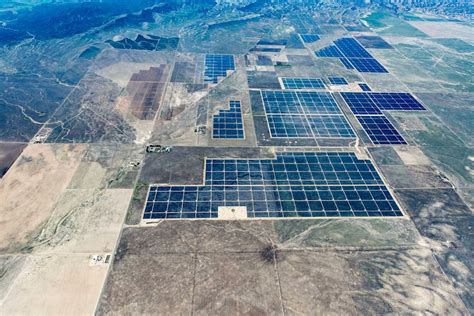 Opening Of Worlds Largest Solar Power Plant In California Brings