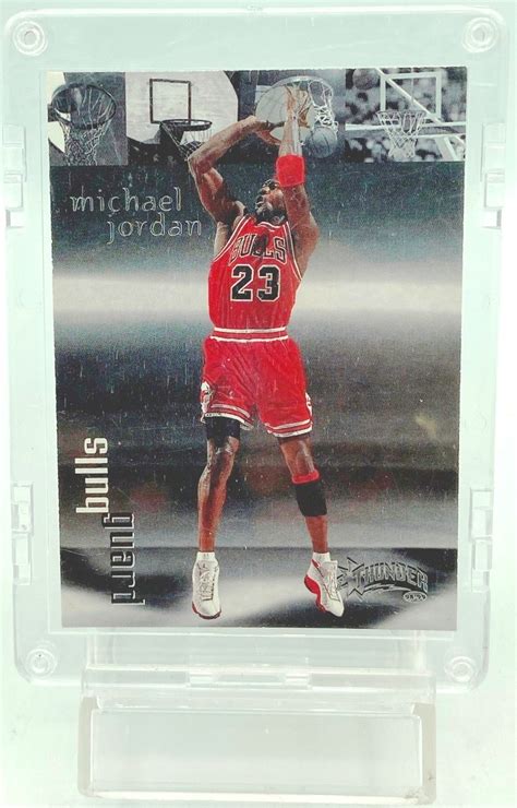 Vintage 1998 Skybox Thunder 98 99 Michael Jordan Card 106 What Has