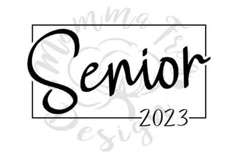 Senior 2023 Png Graphic by Momma Frog Designs · Creative Fabrica