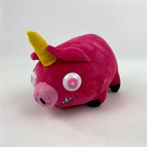 Exploding Kittens Pig-a-Corn Plush Stuffed Animal Toy Pink Pig Unicorn ...