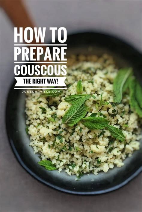 How To Cook Couscous The Best Way Simple Tasty Good