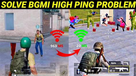 Fix High Ping Problem In BGMI How To Solve Lag Ping Problem In