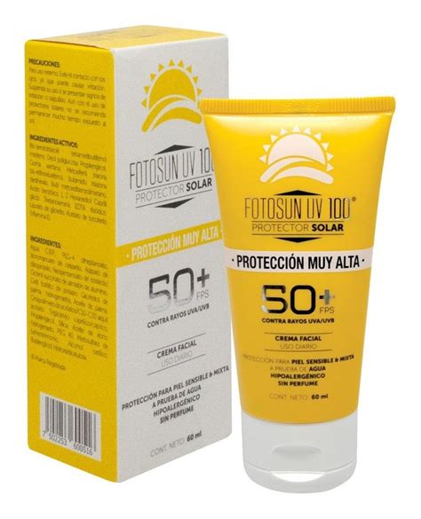 Fotosun Uv Protector Solar Uso Diario Fps Ml Meses Sin