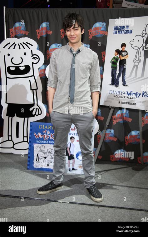 Devon Bostick Stars Of Diary Of A Wimpy Kid Rodrick Rules Visit