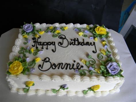 Happy Birthday, Bonnie - CakeCentral.com