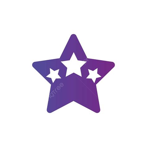 Vector Illustration Of An Awardwinning Star Logo Template Featuring ...