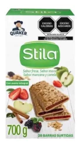 Barras Avena Quaker Stila Fresa Mora Manzana Canela Mercadolibre