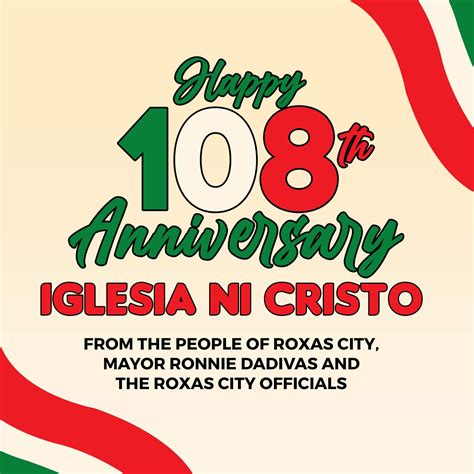 Happy 108th Anniversary Iglesia Ni Cristo Bigger Brighter Better