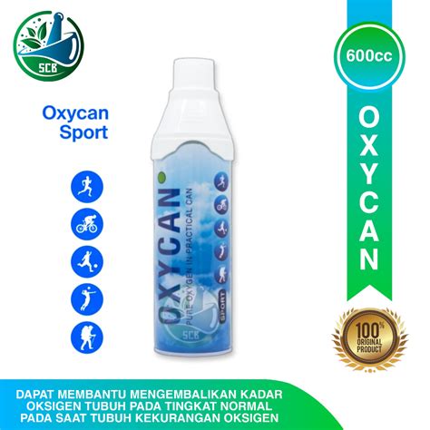 Jual Oxycan Sport Cc Botol Biru Oxygen Oksigen Portable