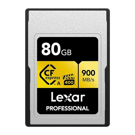 Cartao De Memoria Lexar Professional Gold Series 80GB Type A