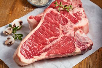 T Bone Steak Raw 4 Tyson Fresh Meats