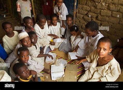 Sudanese Refugee Children In A School Darfur Sudan Stock Photo Alamy