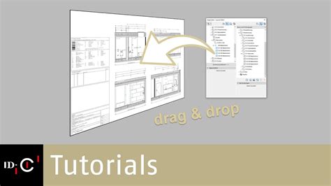 ARCHICAD Tutorial Zeichnungen Automatisch Im Layout Arrangieren YouTube