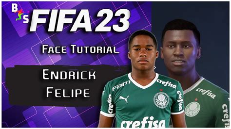 FIFA 23 Creating Endrick Felipe Palmeiras Prospect Tutorial YouTube