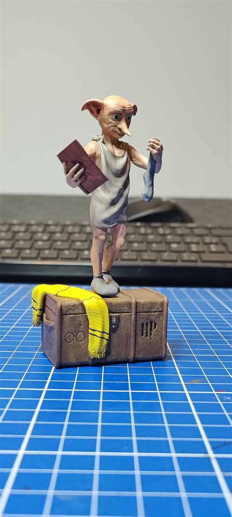 3d Print Dobby Elf From Harry Potter • Made With Elegoo Saturn 2・cults