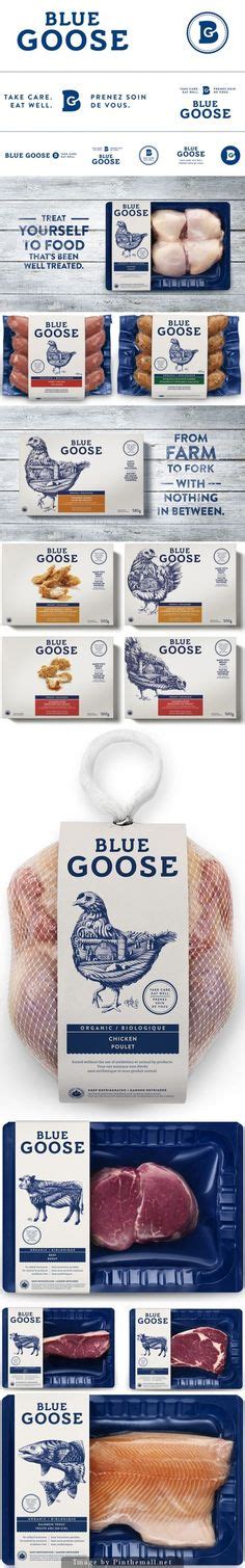 Blue Goose Pure Foods Designed By Sid Lee Packaging Design Fresh