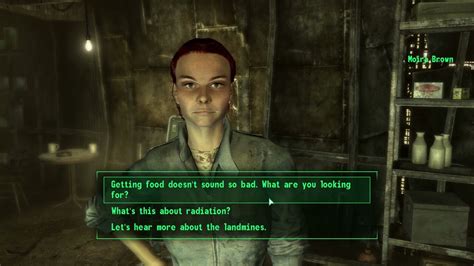 Fallout 3 Moira Brown Speech Check Dream Crusher Perk Youtube