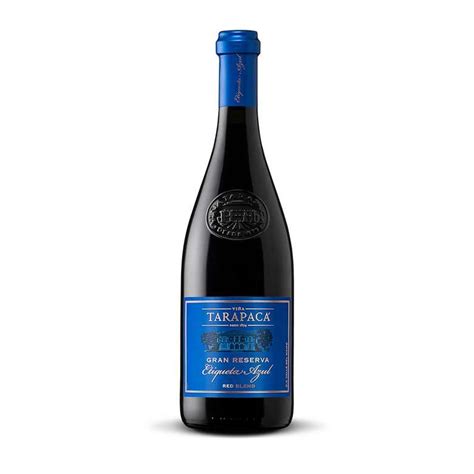 Booz Cl Vino Tarapac Premium Etiqueta Azul Blend Cc