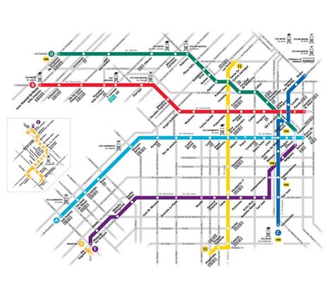 Mapa Del Subte Subte Buenos Aires Mapa Del Metro Subte