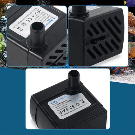 Dong Hong Pompa Air Aquarium Ikan Submersible Pump Fish Tank 220 240v