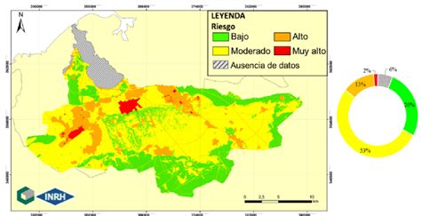 Mapa De Riesgo De Contaminación Del Agua Subterránea En La Cuenca Download Scientific Diagram