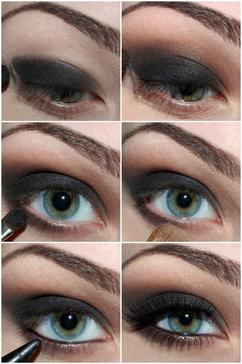 Black Smokey Tutorial De Maquillaje De Ojos Ahumados Maquillaje De