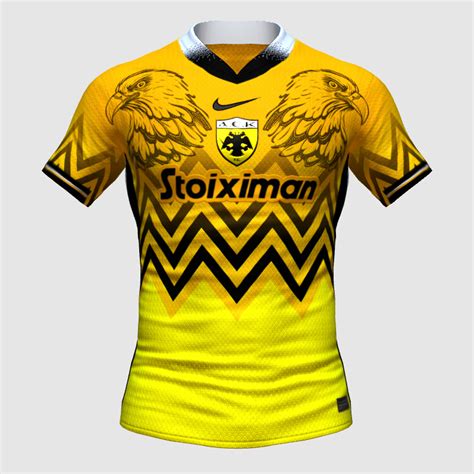 Aek Athens Home Concept Nike Fifa Kit Creator Showcase