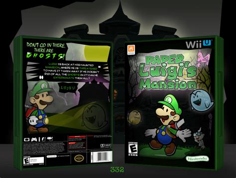 Luigis Mansion Papercraft Paper Luigis Mansion Wii U Box Art Cover By Martiniii332 Yoan Seva